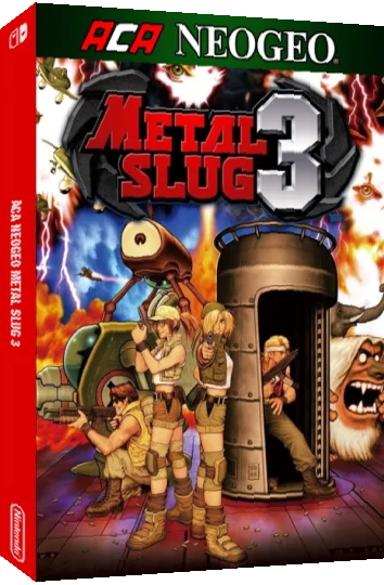 Aca Neogeo Metal Slug 3 — box-3D (WOR)