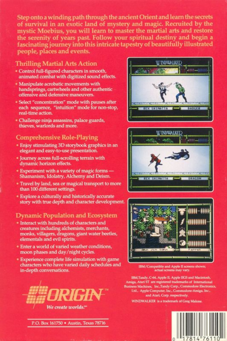 Windwalker — box-2D-back (US)