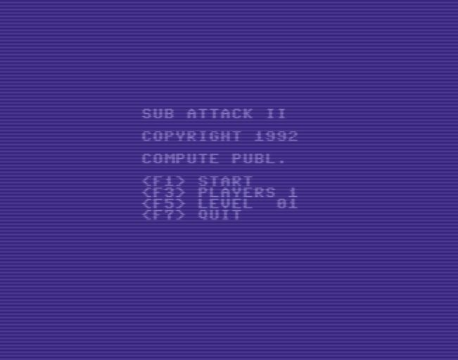 Sub Attack II — sstitle (WOR)