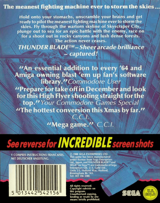 Thunder Blade — box-2D-back (EU)