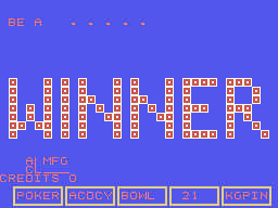 King Pin Multi-game — sstitle (WOR)
