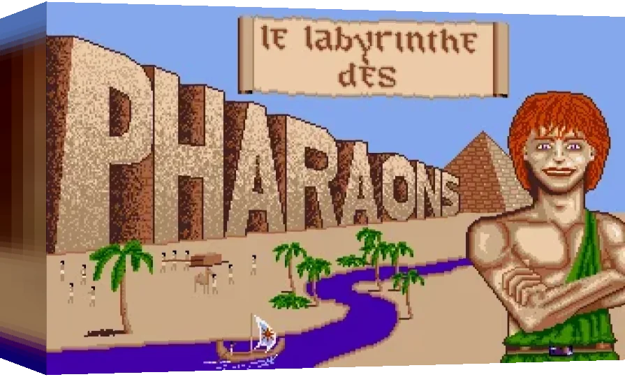 Labyrinthe Des Pharaons, Le — box-3D (WOR)