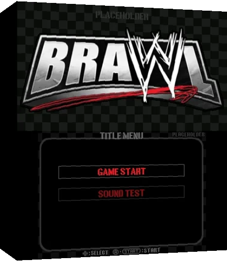 WWE Brawl — box-3D (WOR)