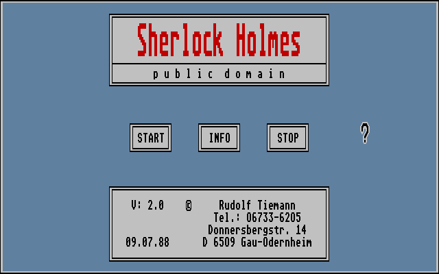 Sherlock Holmes — sstitle (WOR)