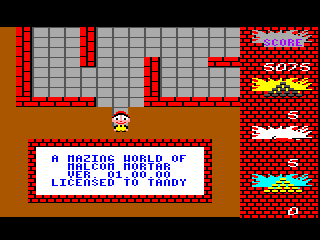 Mazing World Of Malcom Mortar, A — sstitle (WOR)
