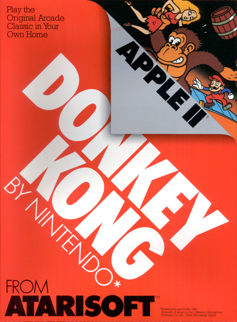 Donkey Kong box art
