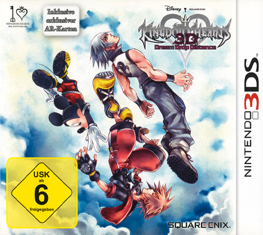 Kingdom Hearts 3D - Dream Drop Distance — box-2D (DE)