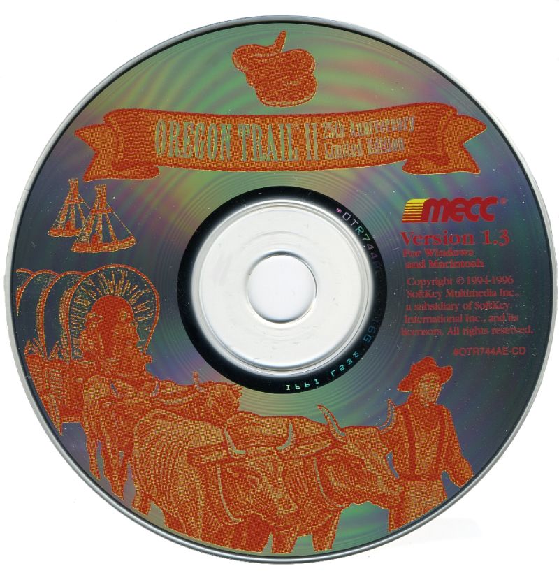 Oregon Trail II: 25th Anniversary Limited Edition — support-2D (WOR)