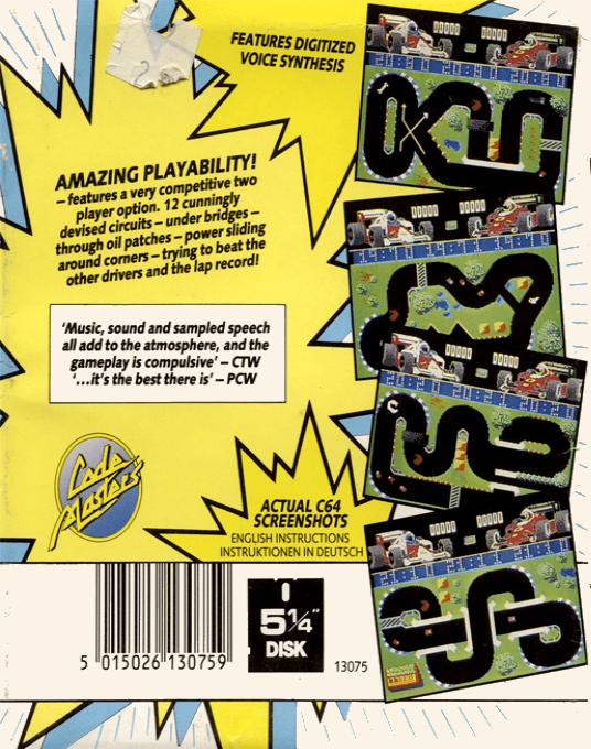 Grand Prix Simulator — box-2D-back (EU)