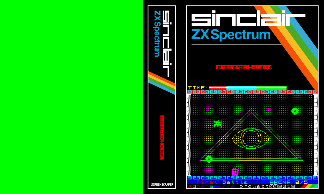 El Chatarrero Galactico 4: Final Battle — box-texture (SS)