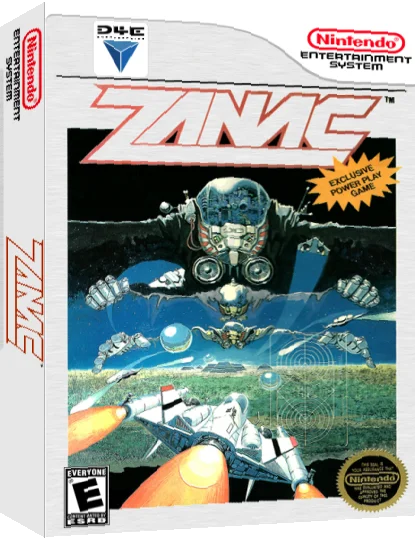 Zanac — box-3D (US)