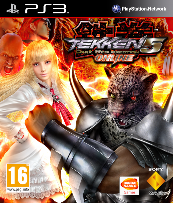 Tekken 5 - Dark Resurrection — box-2D (EU)