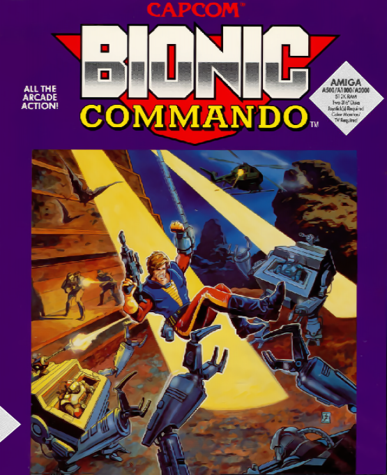 Bionic Commando box art