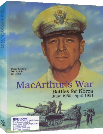 Macarthur's War - Battles For Korea — box-3D (US)