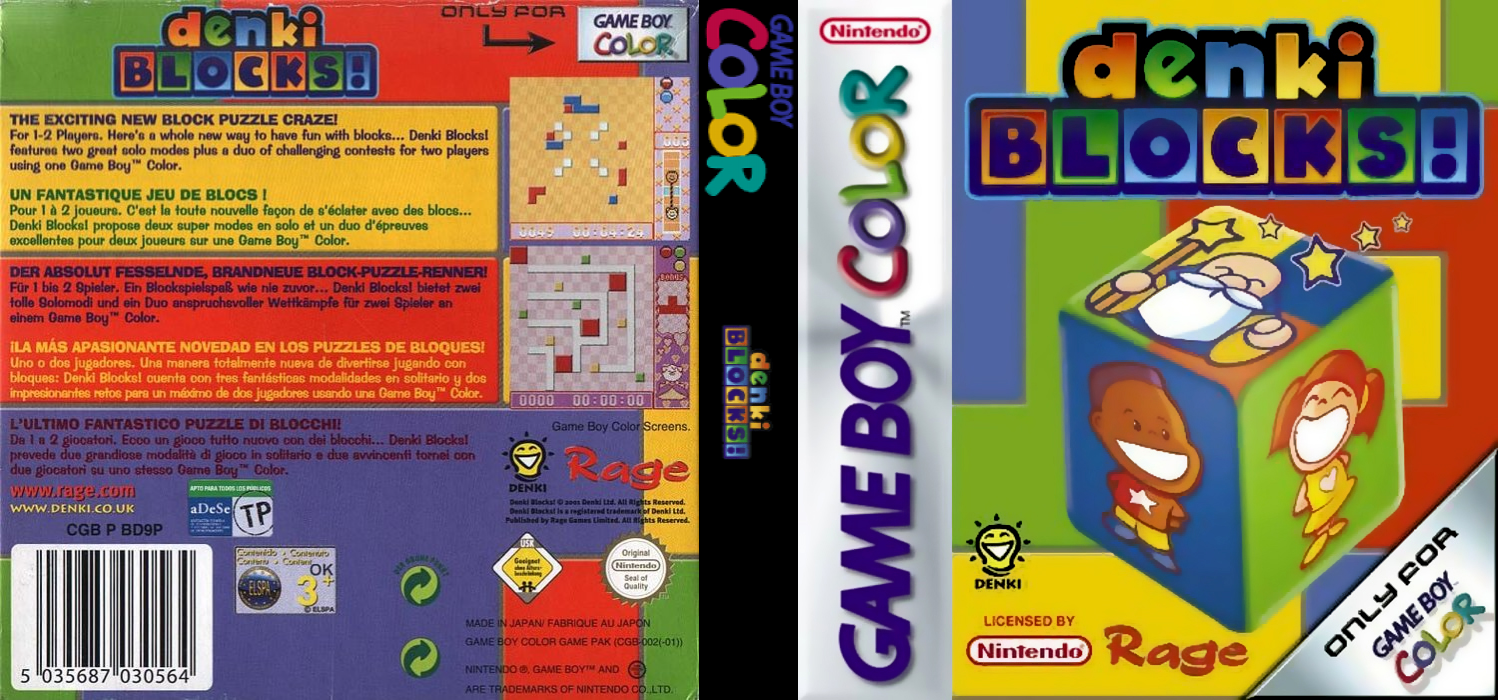 Denki Blocks! — box-texture (EU)