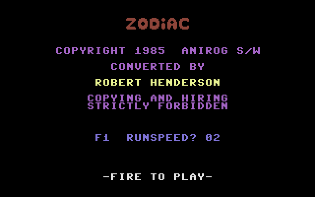 Zodiac — sstitle (WOR)