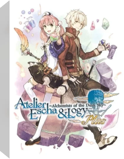 Escha & Logy no Atelier Plus - Tasogare no Sora no Renkinjutsushi — box-3D (JP)