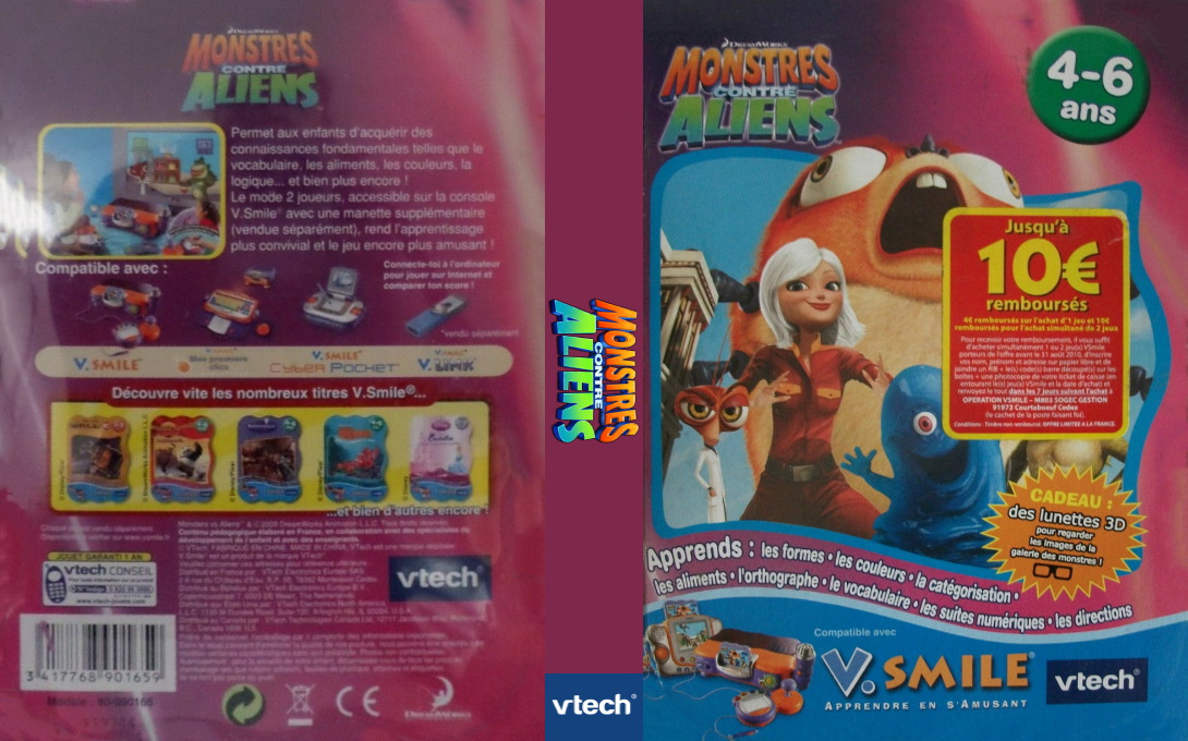 Monsters VS Aliens — box-texture (FR)