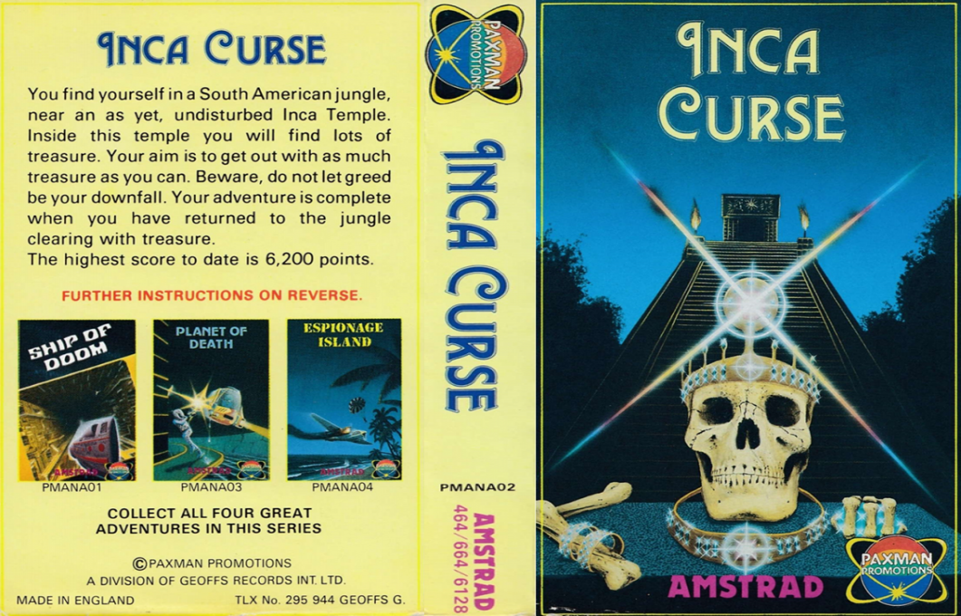 Inca Curse — box-texture (EU)