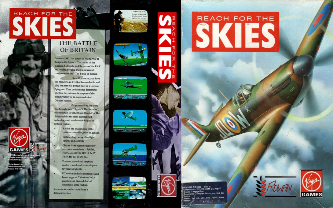 Reach For The Skies — box-texture (EU)