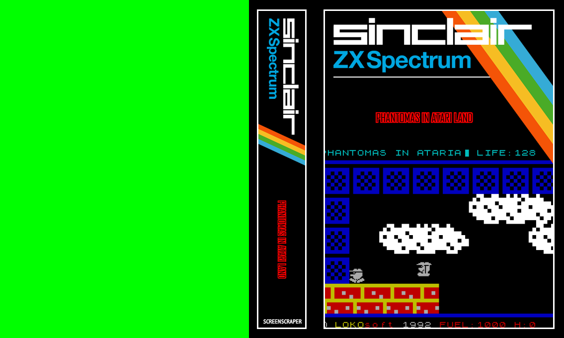 Phantomas In Atari Land — box-texture (SS)