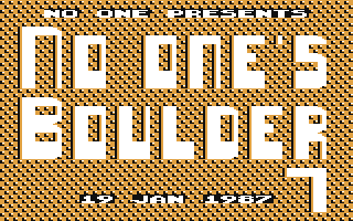 No One's Boulder 07 — sstitle (EU)