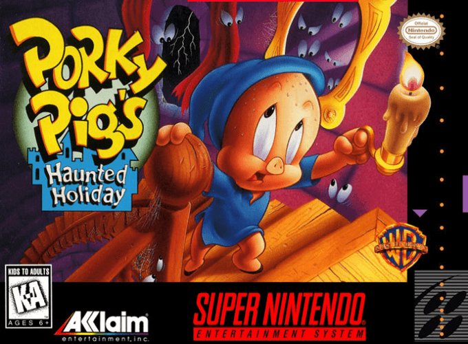 Porky Pig's Haunted Holiday box art