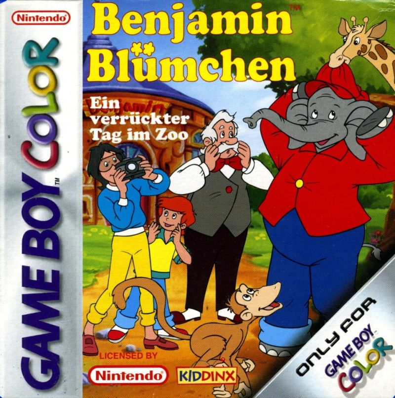 Benjamin Bluemchen - Ein Verrueckter Tag Im Zoo box art