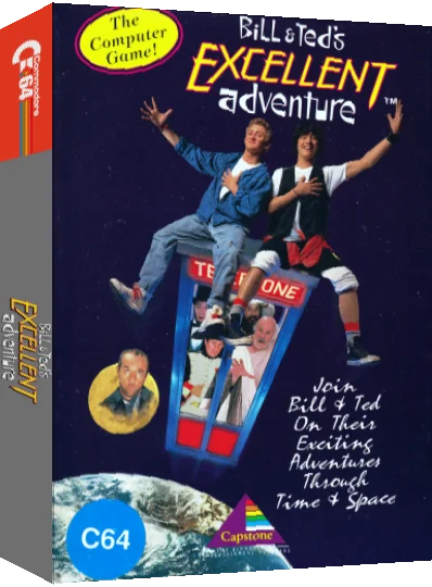 Bill And Ted's Excellent Adventure — box-3D (US)