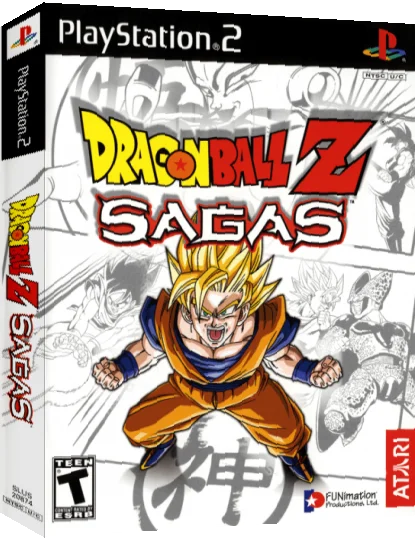 Dragon Ball Z - Sagas — box-3D (US)
