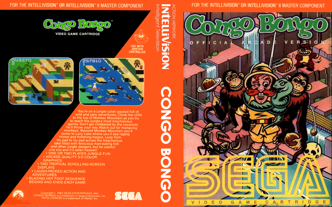 Congo Bongo — box-texture (US)