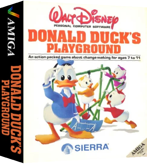 Donald Duck's Playground — box-3D (US)