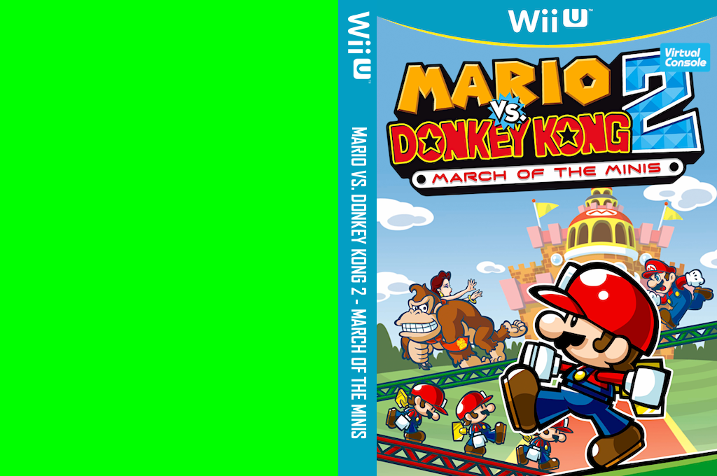 Mario vs. Donkey Kong 2 - March of the Minis — box-texture (WOR)