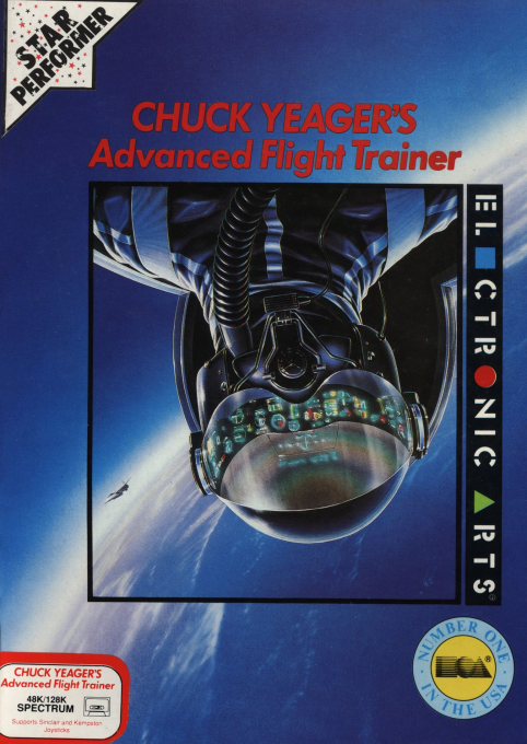 Chuck Yeager's Advanced Flight Trainer box art