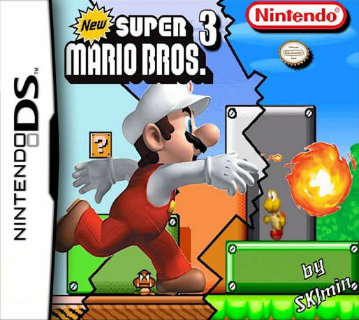 New Super Mario Bros III box art