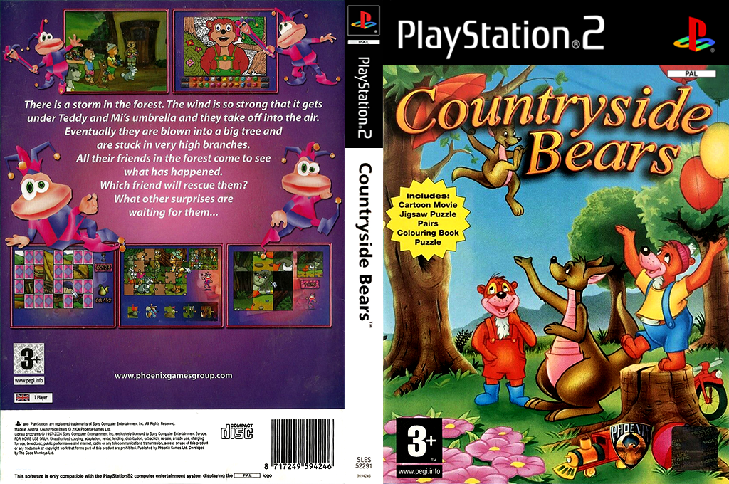 Countryside Bears — box-texture (EU)