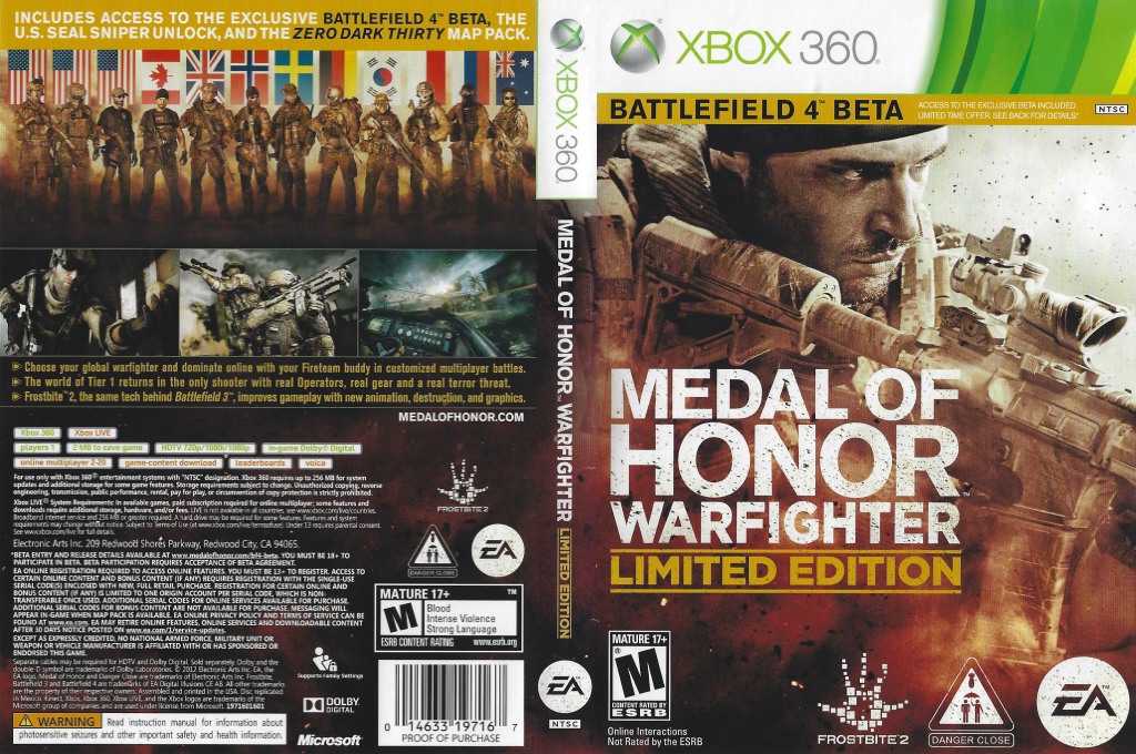 Medal of Honor - Warfighter — box-texture (US)