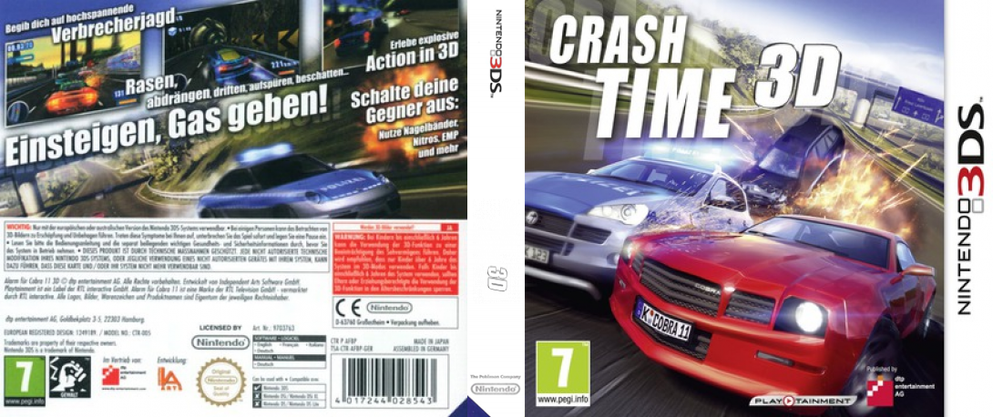 Crash Time 3D — box-texture (EU)