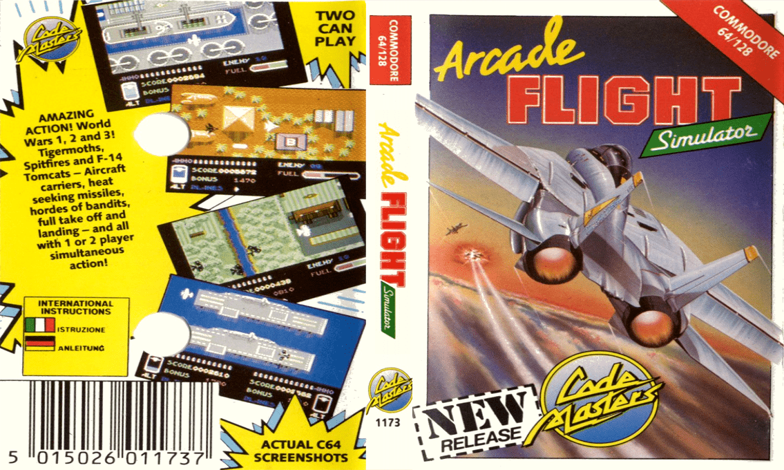 Arcade Flight Simulator — box-texture (EU)