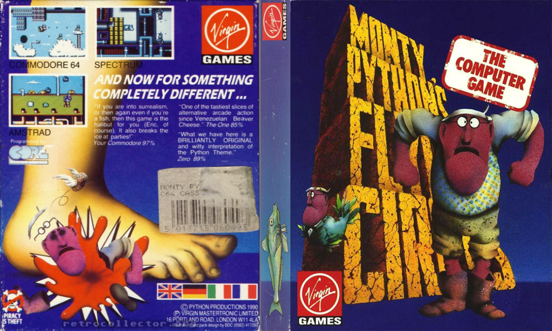 Monty Python's Flying Circus — box-texture (EU)