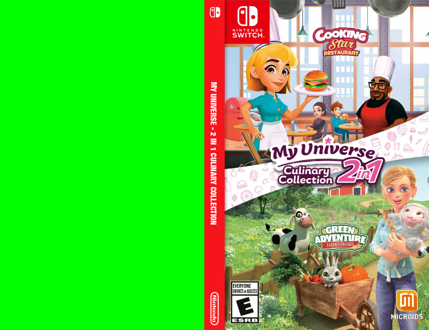 My Universe - 2 in 1 Culinary Collection — box-texture (US)
