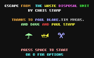 Escape from the Waste Disposal Unit — sstitle (WOR)