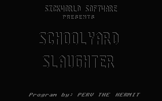 Schoolyard Slaughter — sstitle (WOR)