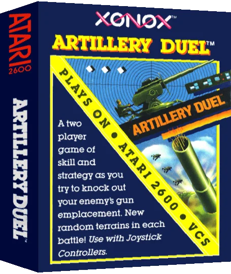 Artillery Duel — box-3D (US)