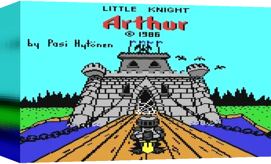Little Knight Arthur — box-3D (WOR)