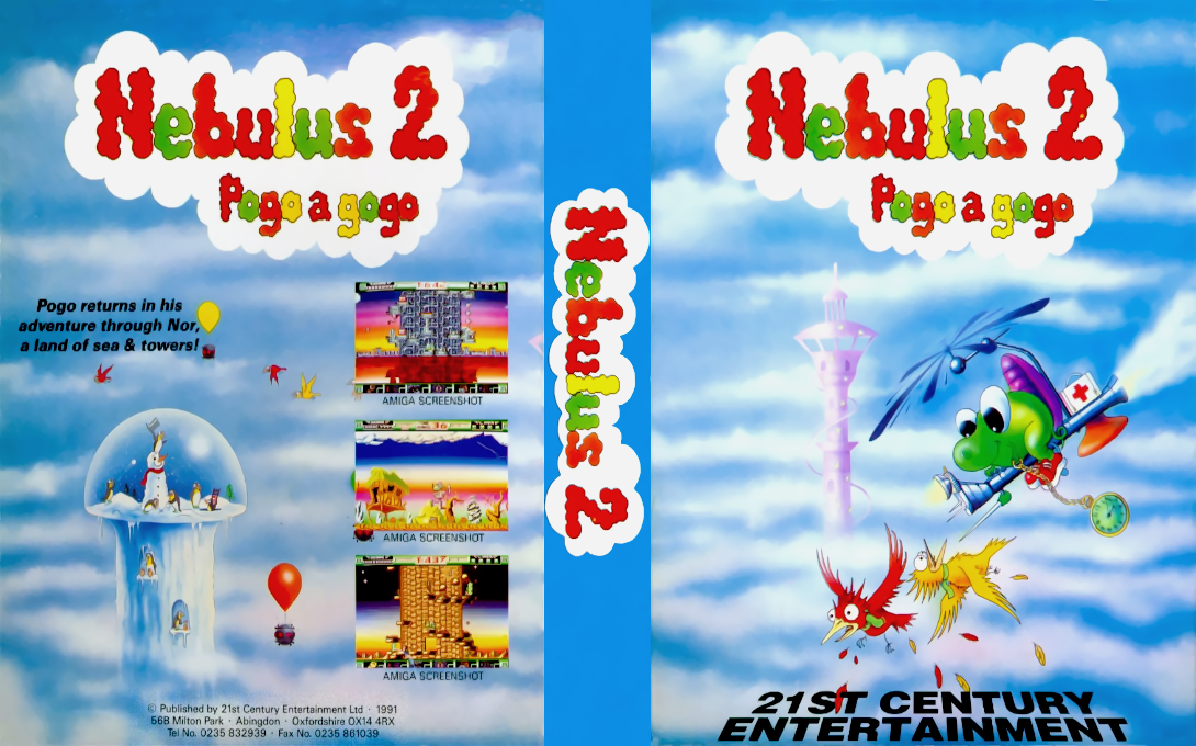 Nebulus 2 - Pogo a Gogo — box-texture (EU)