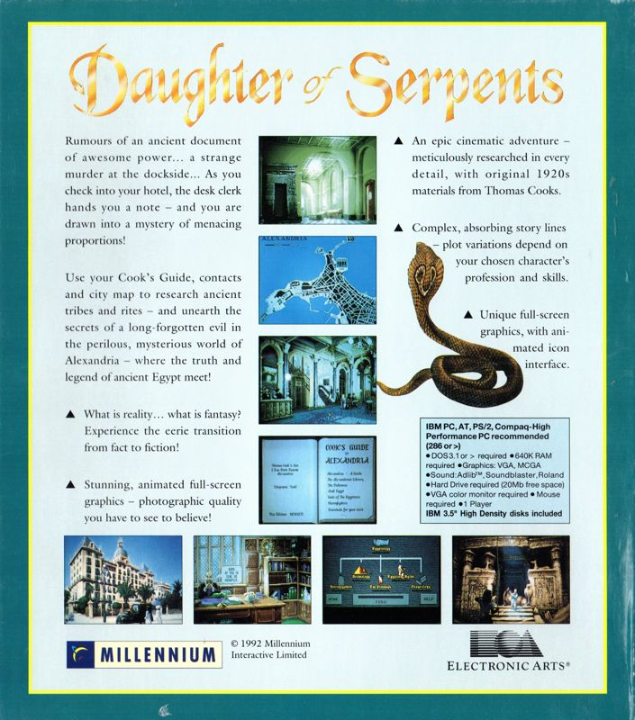 Daughters Of Serpents — box-2D-back (US)