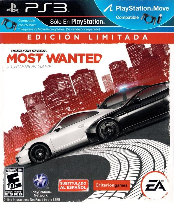 Need for Speed - Most Wanted - A Criterion Game — box-2D (MEX)