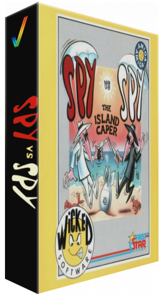 Spy vs Spy II - The Island Caper — box-3D (EU)