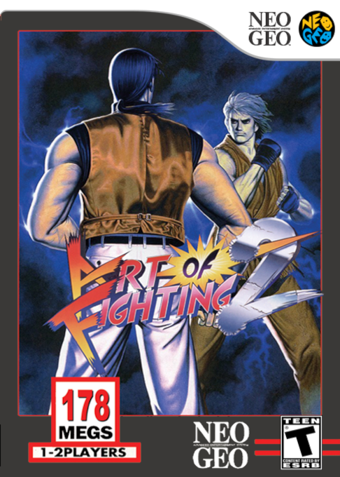 Art Of Fighting 2 box art